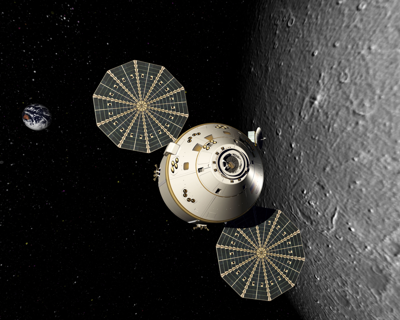 Illustration for article titled Lunar Dreams: 40 Classic Moon Exploration Paintings